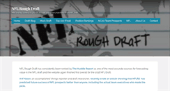 Desktop Screenshot of nflroughdraft.com