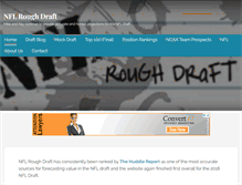 Tablet Screenshot of nflroughdraft.com